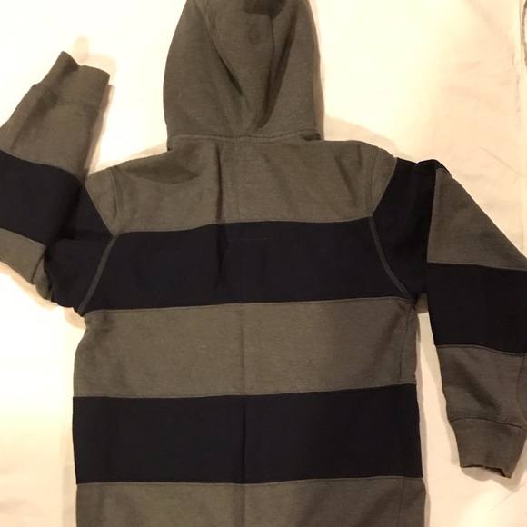 Nautica Boys Hoodie Blue & Grey- Size Med 10/12 - Picture 2 of 2